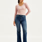 Women's High Rise 726 Slim Flared Fit Indigo Jeans