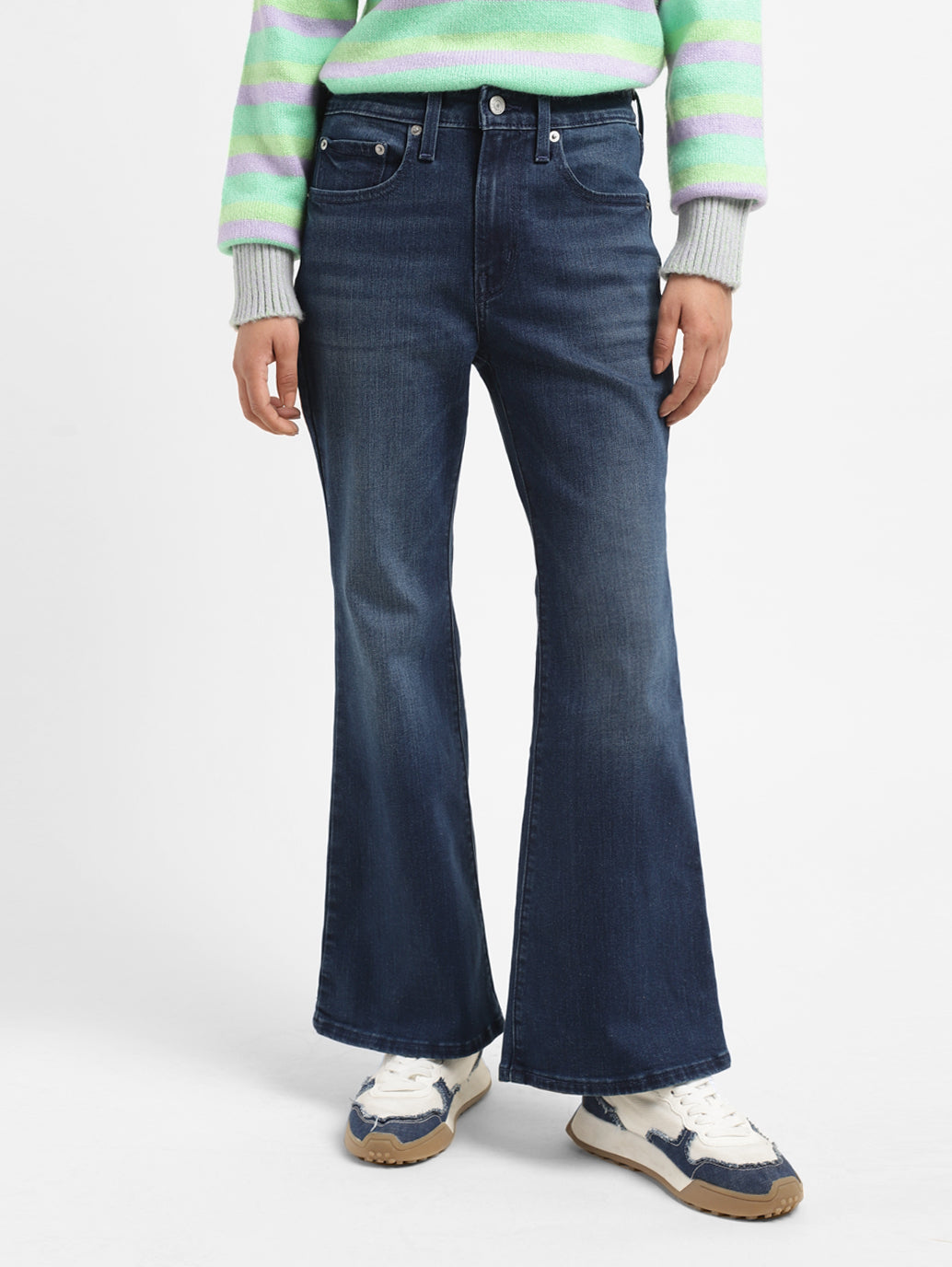 Women's High-Rise 711 Bootcut Fit Jeans