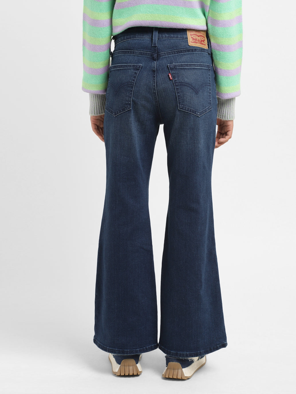 Women's 726 Indigo Flared Fit High Rise Jeans – Levis India Store