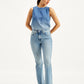 Women's Mid Rise 726 Flared Fit Blue Jeans