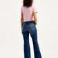 Women's Mid Rise 726 Flared Fit Blue Jeans