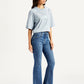 Women's High Rise 726 Flared Fit Blue Jeans