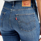 Women's High Rise 726 Flared Fit Blue Jeans