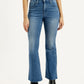 Women's 726 Light Indigo Flared Fit High Rise Jeans - Front View