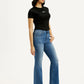 Women's 726 Light Indigo Flared Fit High Rise Jeans - Side View