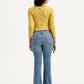 Women's 726 Med Indigo Flared Fit High Rise Jeans - Back View