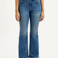 Women's 726 Mid Indigo Flared Fit High Rise Jeans - Front View
