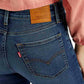 Women's 726 Dark Indigo Flared Fit High Rise Jeans - Detail View