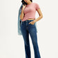 Women's 726 Dark Indigo Flared Fit High Rise Jeans - Styleshot View