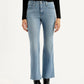 Women's 726 Light Blue Flared Fit High Rise Jeans - Front View