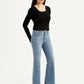 Women's 726 Light Blue Flared Fit High Rise Jeans - Side View