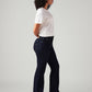Women's 726 Dark Blue Flared Fit High Rise Jeans - Side View