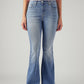 Women's 726 Med Indigo Flared Fit High Rise Jeans - Front View