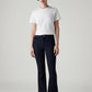 Women's 726 Dark Indigo Flared Fit High Rise Jeans - Front View