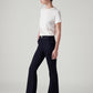 Women's 726 Dark Indigo Flared Fit High Rise Jeans - Side View