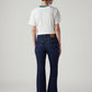 Women's 726 Dark Indigo Flared Fit High Rise Jeans - Back View