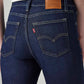 Women's 726 Dark Indigo Flared Fit High Rise Jeans - 20 View