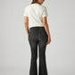 Women's 726 Charcoal Grey Flared Fit High Rise Jeans - Back View