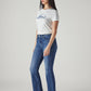 Women's 726 Light Indigo Flared Fit High Rise Jeans - Side View
