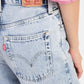 Women's Blue Baggy Fit High Rise Jeans - 4fa1ae3f-fad9-4a78-8802-e9ff048f66e1 View