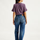 Women's High Rise 94 Baggy Fit Blue Jeans