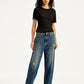 Women's High Rise 94 Baggy Fit Blue Jeans