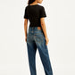 Women's High Rise 94 Baggy Fit Blue Jeans