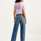 Women's High Rise 94 Baggy Fit Blue Jeans