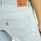 Women's 94 Light Indigo Baggy Fit Mid Rise Jeans - Detail View