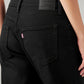 Women's 94 Black Baggy Fit Mid Rise Jeans - Detail View