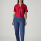 Women's 94 Blue Baggy Fit Mid Rise Jeans - 20 View