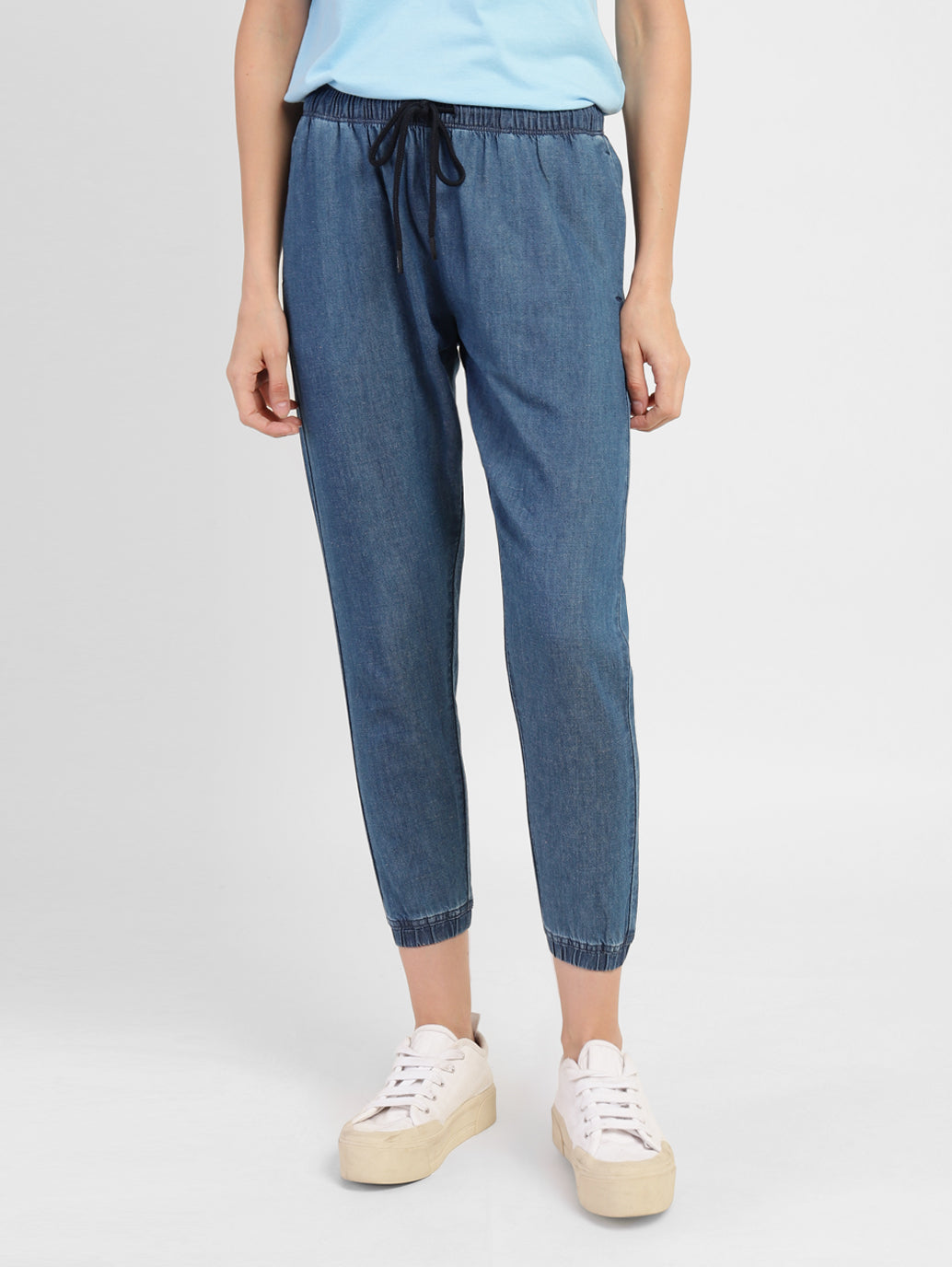 Jogging Pants Levi Jogger Jeans Women's High Rise Regular Fit Joggers