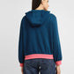 Women's Printed Hooded Sweatshirt