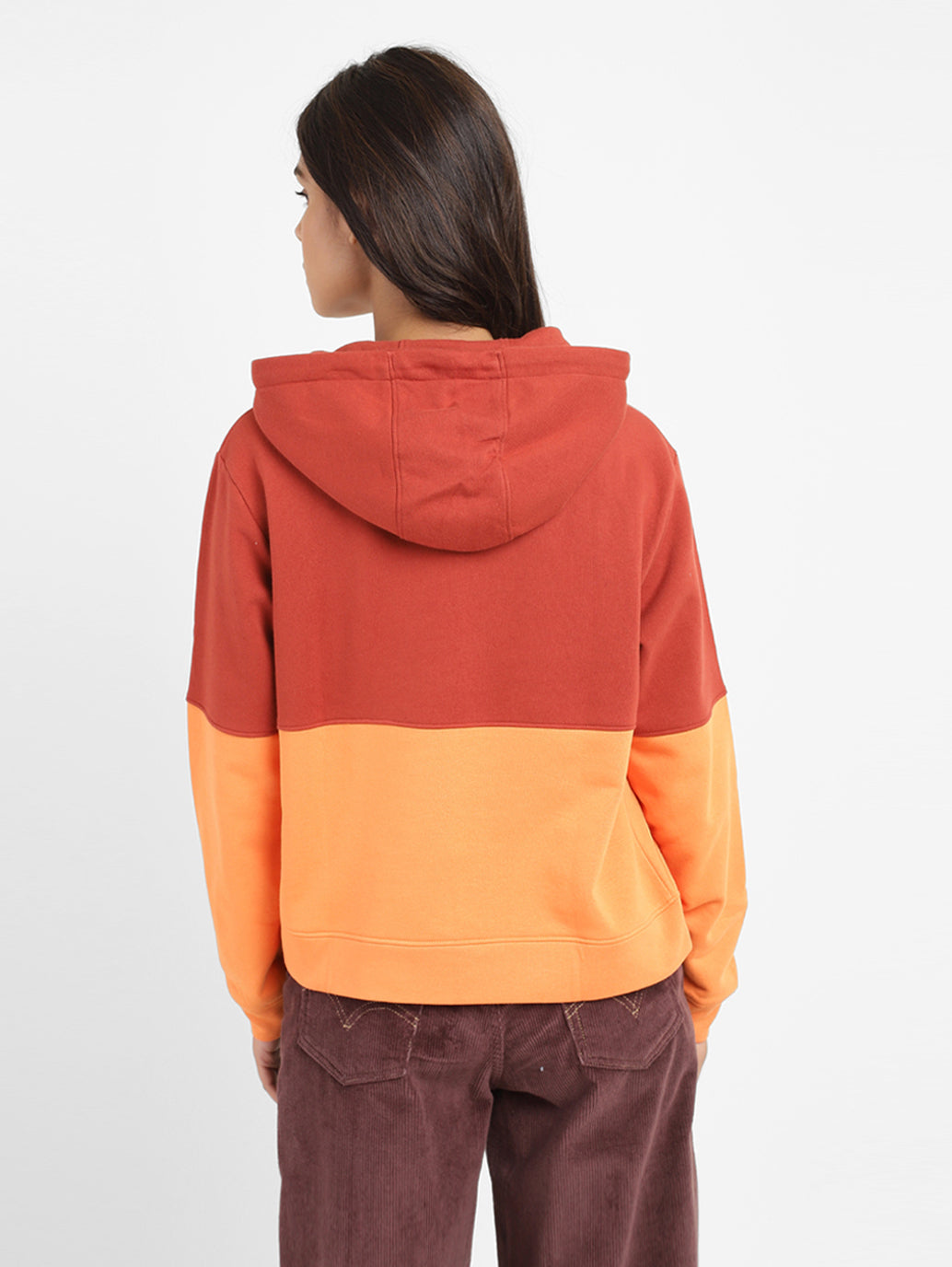 Women s Colorblock Hooded Sweatshirt