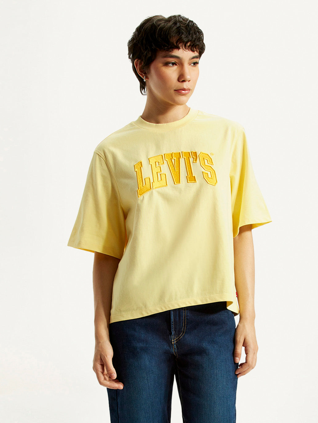 Women's Typography Relaxed Fit T-Shirt