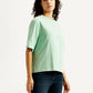 Women's Floral Relaxed Fit T-shirt - Side View