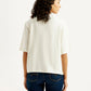 Women's Embroidered Relaxed Fit T-shirt - Back View