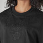 Women's Knitted Regular Fit T-Shirt - Detail View
