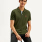 Men's Solid Slim Fit Polo T-shirt - 666a3f24-76f8-496e-b5e6-73acfbdfb000 View