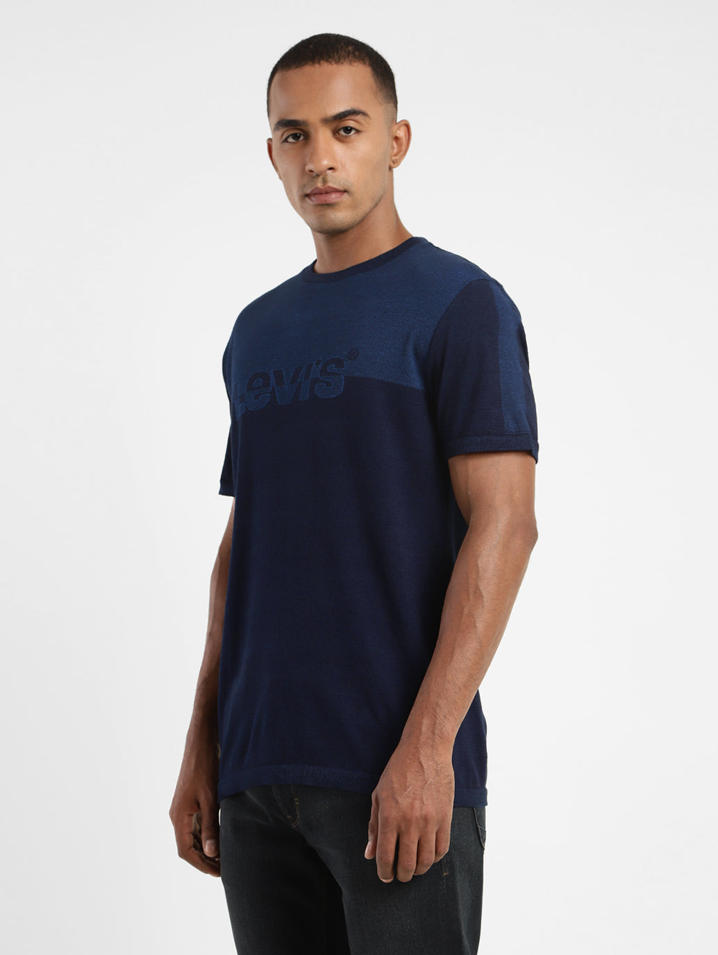 Men's Solid Crew Neck T-shirt