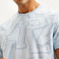 Men's Typographic Print Slim Fit T-Shirt - f5de084b-b2f2-4bcc-a83f-c52fa4cce887 View