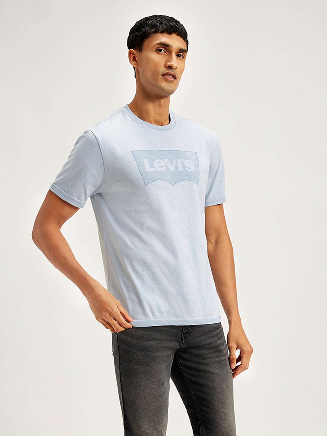 Men's Brand Logo Regular Fit T-Shirt