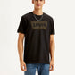 Men's Brand Logo Slim Fit T-shirt - Front View