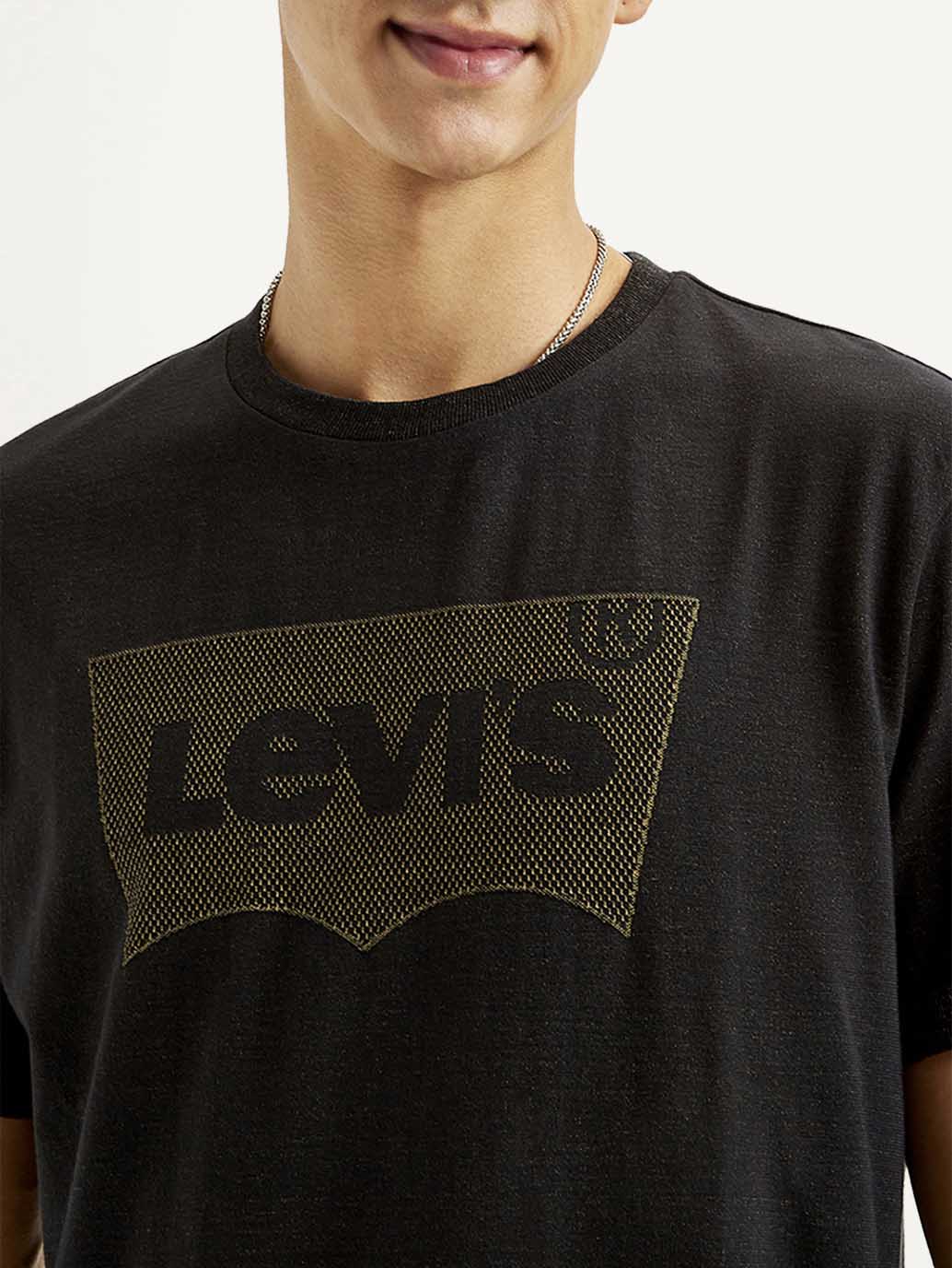 Men's Brand Logo Slim Fit T-shirt - Detail View