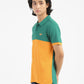 Men's Yellow Polo Collar T-Shirt