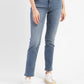 Women's 712 Blue Straight Fit Mid Rise Jeans - 621b08b7-0a18-4028-b65b-29ee12107c10 View