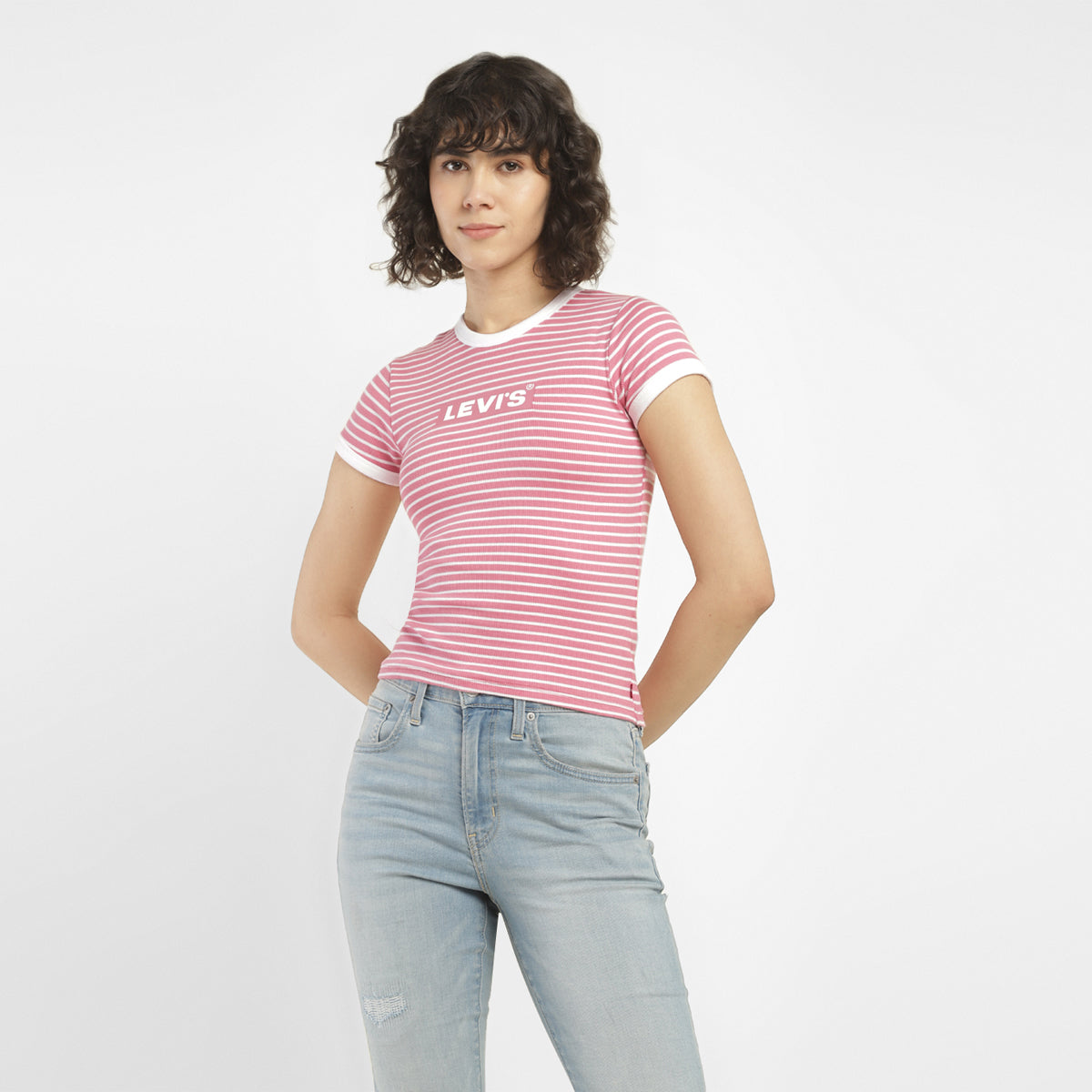 Women's Striped Slim Fit T-shirt