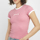 Women's Striped Slim Fit T-shirt