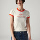 Women's Typography Printed Slim Fit T-Shirt - Styleshot View