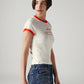 Women's Typography Printed Slim Fit T-Shirt - Side View